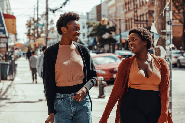 istock Two friends walking in Brooklyn 1714784727