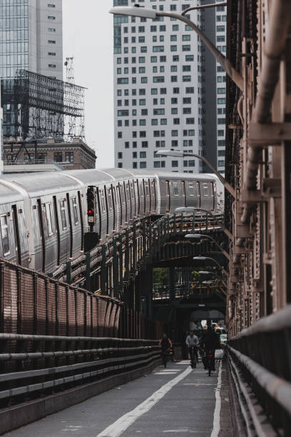 istock New York subway train crossing Queensboro Bridge 1714798791