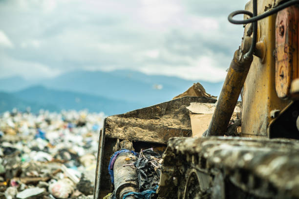 Environmental damage, air and water pollution and ecology crisis concept.