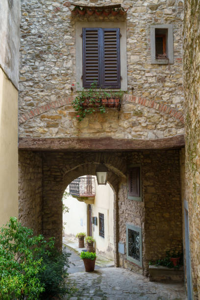 istock Montefioralle, medieval village in Chianti 1714901953