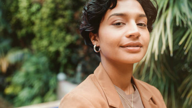 istock Garden Radiance: Joyful Woman in Nature 1714903322
