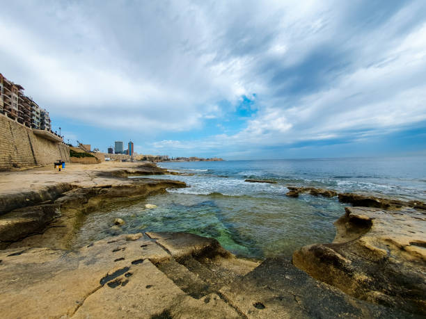 istock Coast of Sliema, Malta 1714915610