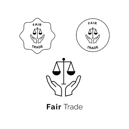 Fair Trade Advocate. Support fair trade practices with this icon.