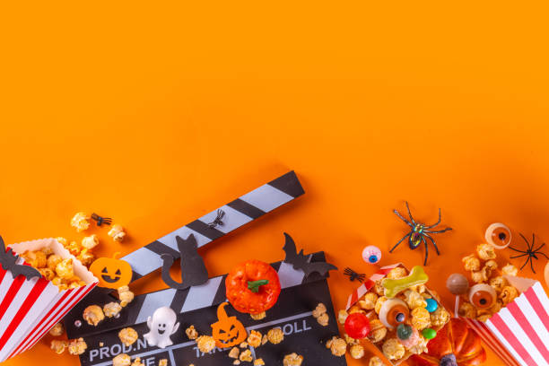 istock Halloween cinema party background 1714942139