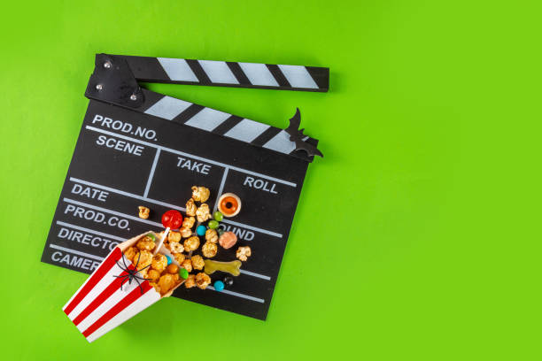 istock Halloween cinema party background 1714942140