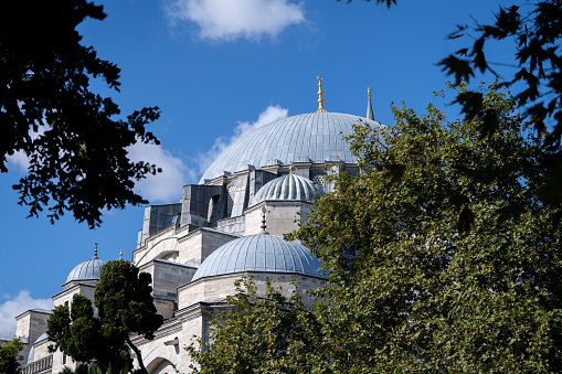 The Süleymaniye Mosque is an Ottoman imperial mosque located on the Third Hill of Istanbul