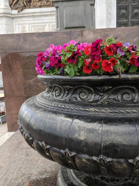 istock Metal and flowers 1715001573