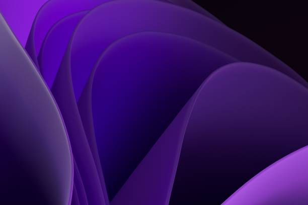 Contexte de la technologie violette - Photo