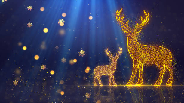 istock Christmas Rein Deer Background 3 1715015168