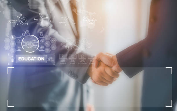istock Education technology concept. EdTech. AI (Artificial Intelligence) Concept of online stream, business education, conference call. Medical health care hologram 1715035367