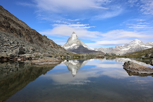 Matterhorn Riffelsee,\nGornergrat, Zermatt,