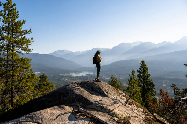 istock Woman spending time in nature hiking 1715140521