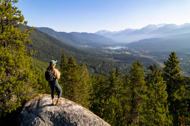 istock Woman spending time in nature hiking 1715141081