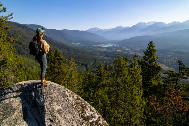 istock Woman spending time in nature hiking 1715141103