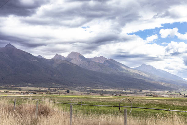 istock Mountains and rustic land in Montana 1715160829