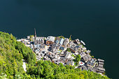 C#View of Hallstatt from the Skywalk, Lake, Hallstatt, , Salzkammergut, Hallstatt-Dachstein Salzkammergut, Upper Austria, Austria, Europe