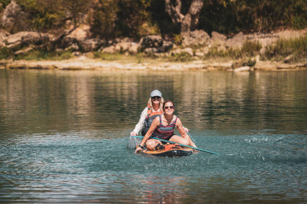 istock Stand up paddling with my best friend 1715223378