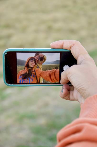 istock Couple selfie with smartphone POV 1715242599