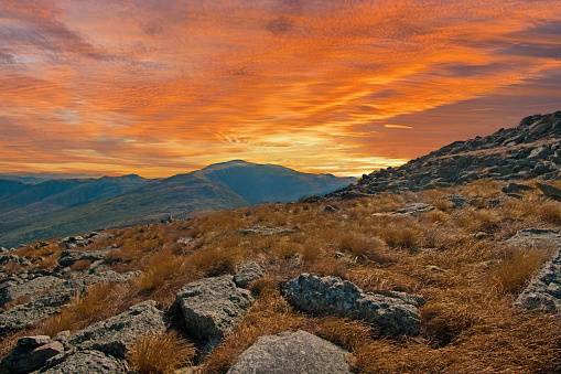 Sunset at White Mountains