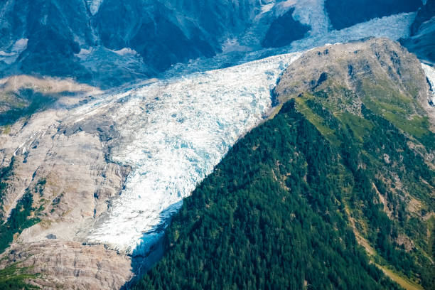 istock View of a glacier falling down the slopes of Montblanc. 1715262514