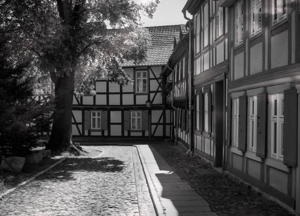 Alte Fachwerkhäuser in Quedlinburg