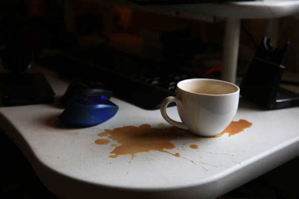 istock The Dirth of coffee on the working table 1715286882