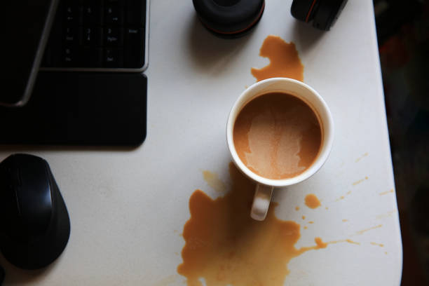 istock The Dirth of coffee on the working table 1715286886