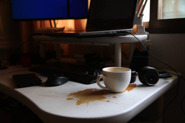 istock The Dirth of coffee on the working table 1715286898