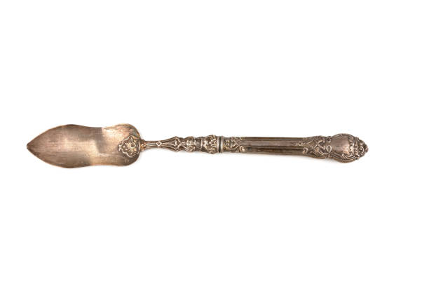 istock vintage silver spoon used for praline and sugar isolated on white background 1715323430