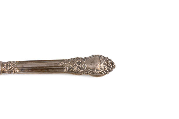 istock vintage silver spoon used for praline and sugar isolated on white background 1715323433
