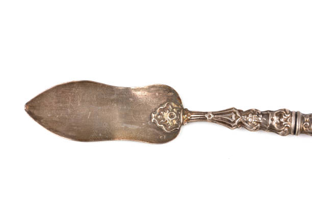 istock vintage silver spoon used for praline and sugar isolated on white background 1715323434