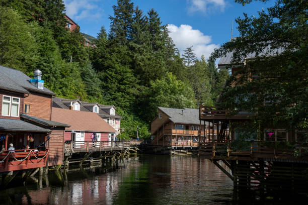 istock Creek Street, Ketchikan Alaska 1715329136