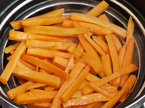 Carrot cut into sticks