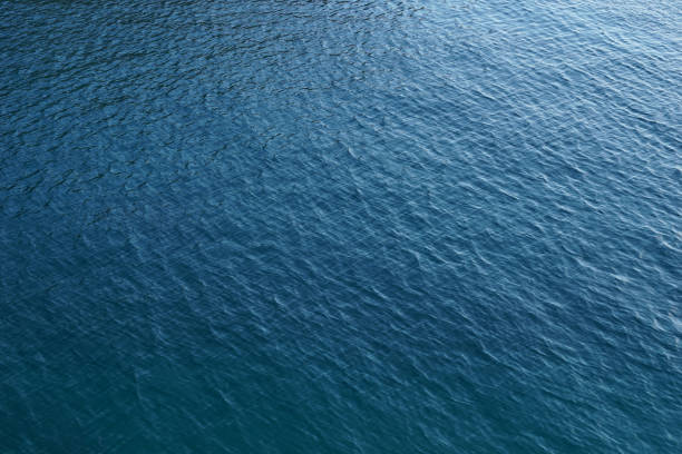istock Bluish sea surface with rippled waves on the top 1715409948