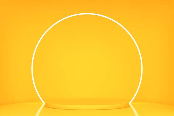 istock Abstract background for 3D product presentation, empty product stand 1715435523