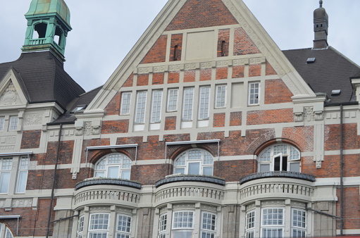 A detailed image of Copenhagen´s imposing traditional architecture
