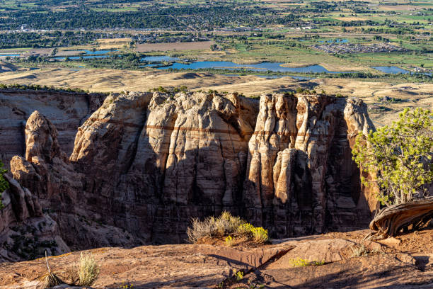 istock Monument Canyon in Golorado national Monument at Sunset 1715470301