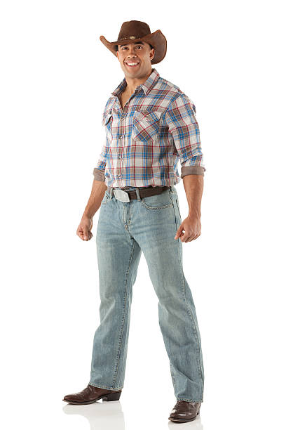 istock Portrait of a cowboy smiling 171552739