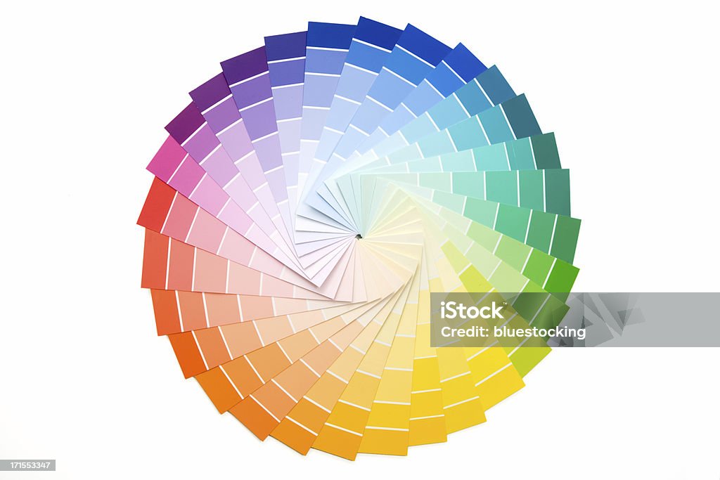 Muestras de pintura Color - Foto de stock de Muestra de colores libre de derechos