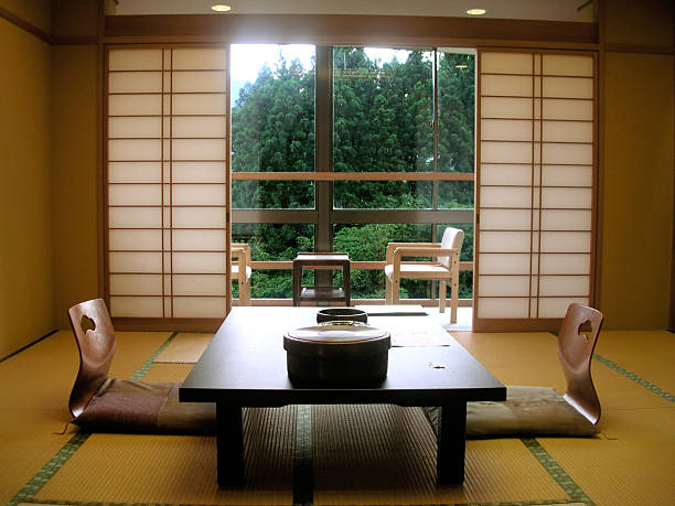 Japanese Interior 01 stock photo