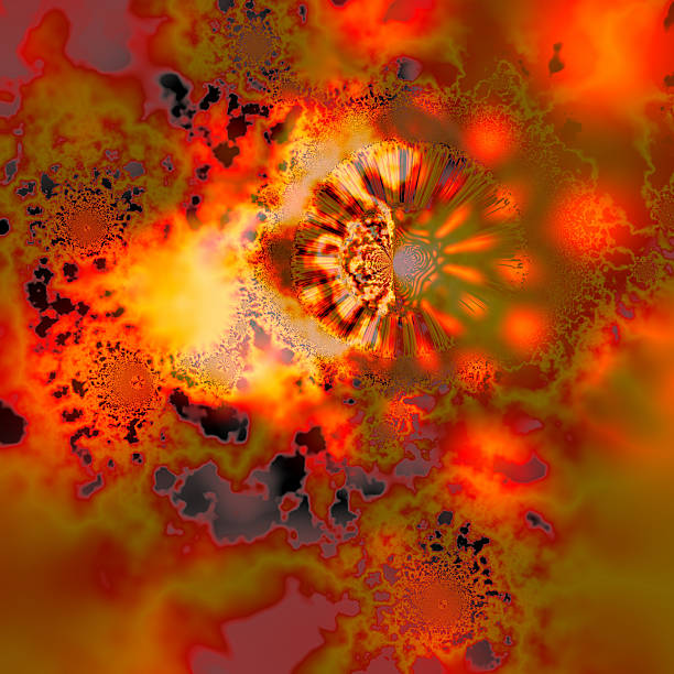 FireFractal stock photo