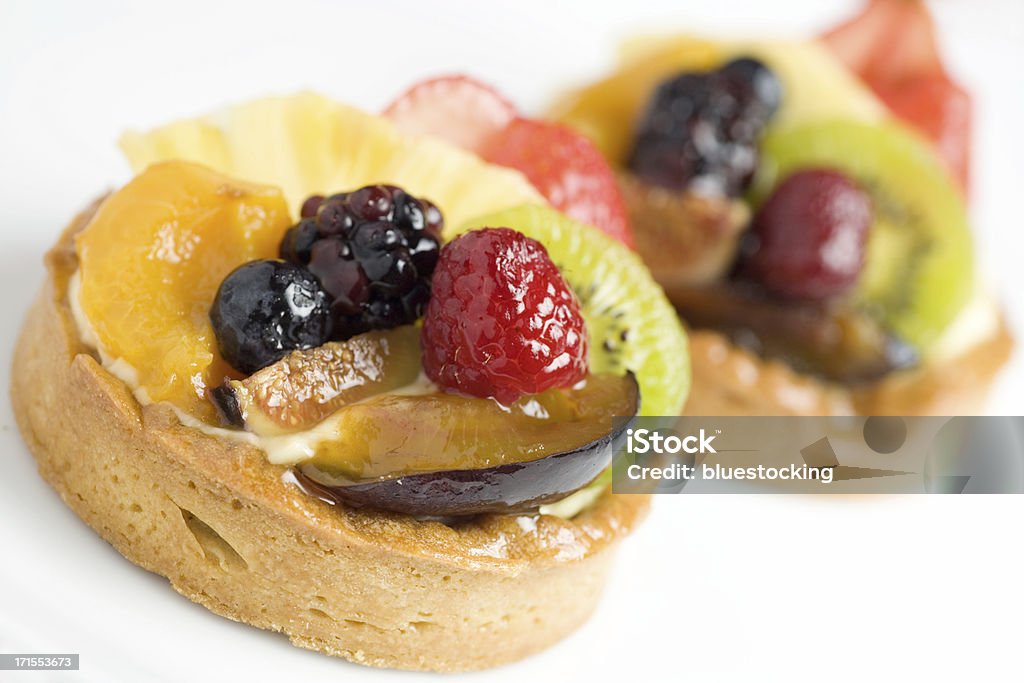 Torte di frutta - Foto stock royalty-free di Crostata di frutta