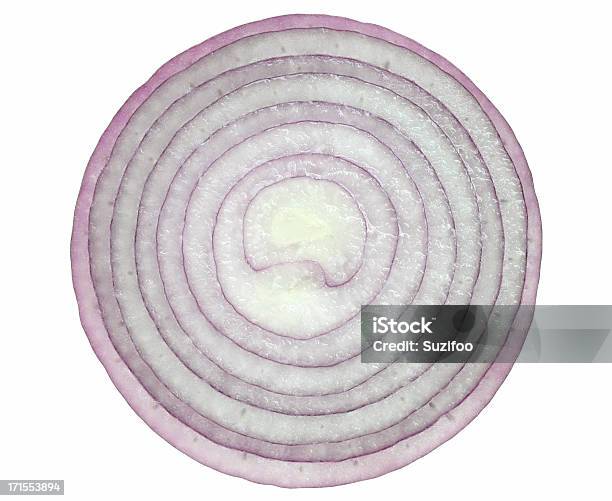 Red Onion Stock Photo - Download Image Now - Bisected, Onion, Circle