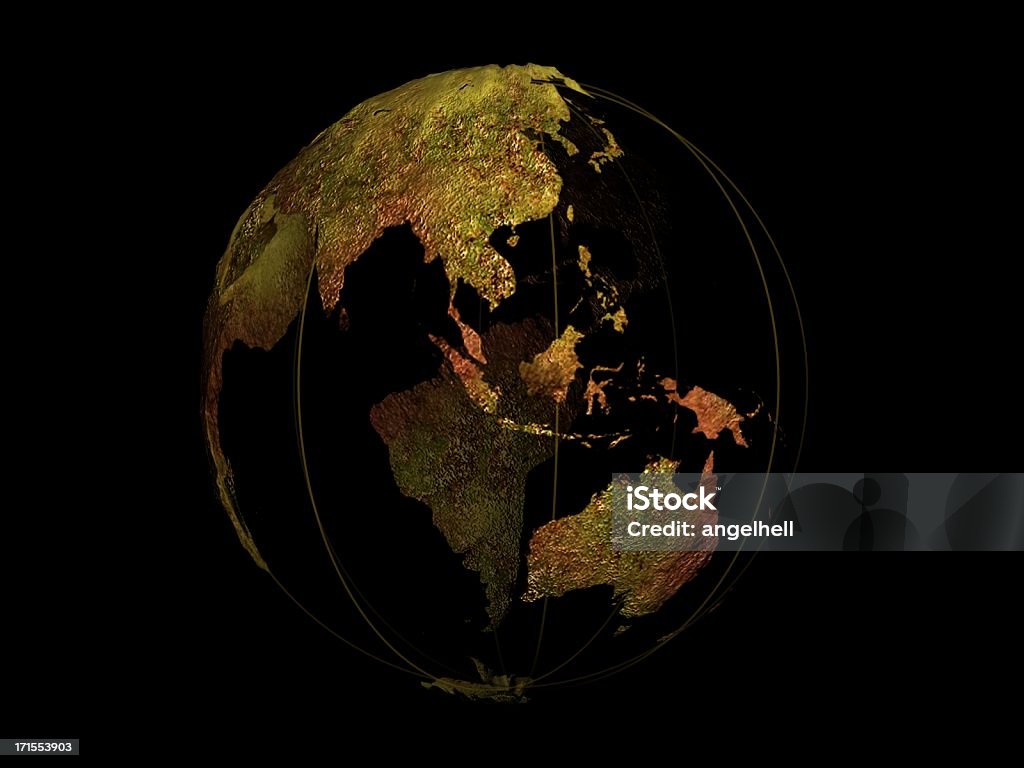 Mapa do mundo - Foto de stock de Acabando royalty-free