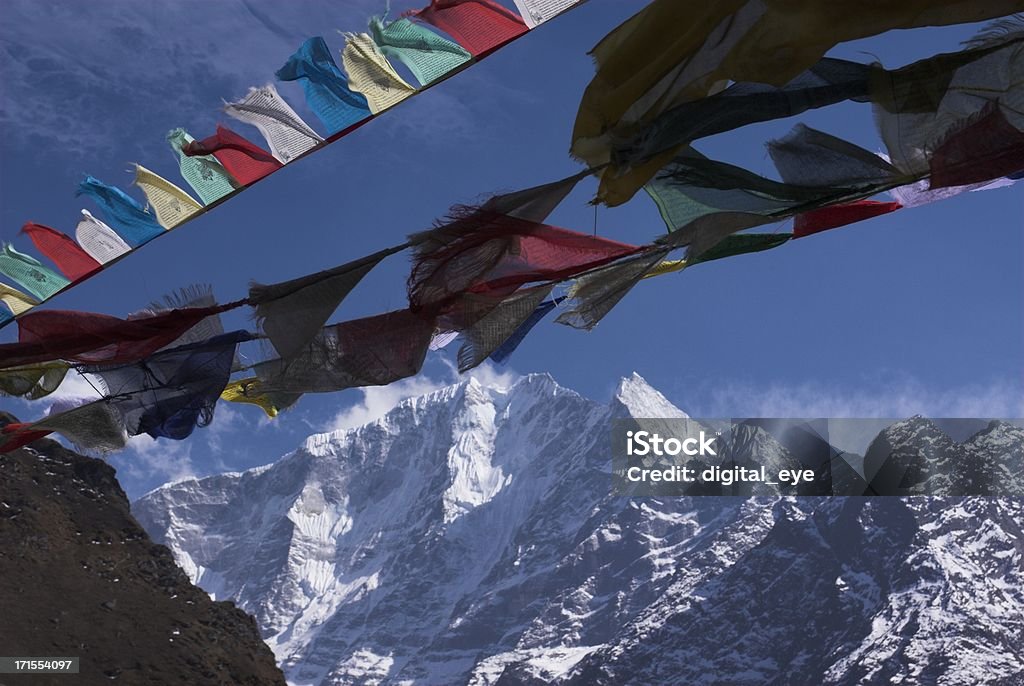 Oración flags en el viento - Foto de stock de Aire libre libre de derechos