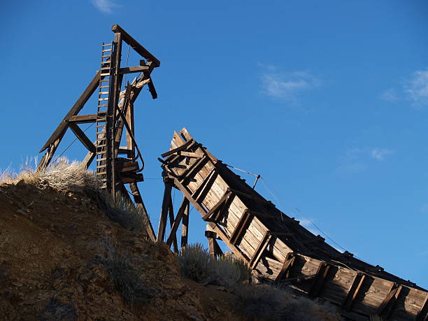 istock Old Mining Rig - Virginia City, Nevada 171554306