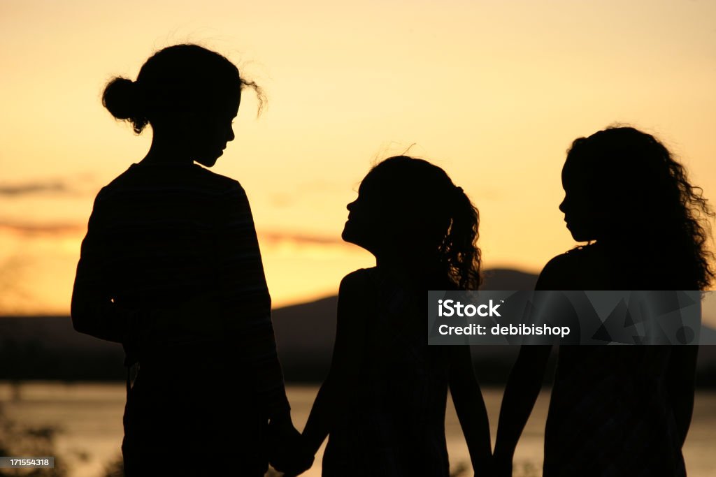 Amigos. - Foto de stock de Niñas libre de derechos