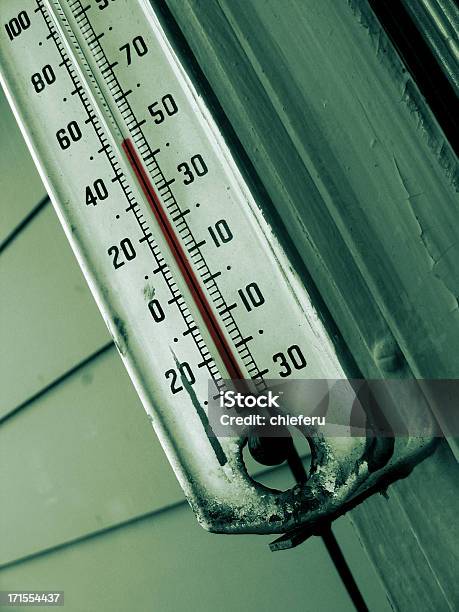 Thermometer Stockfoto und mehr Bilder von Fotografie - Fotografie, Gruppe von Gegenständen, Grün