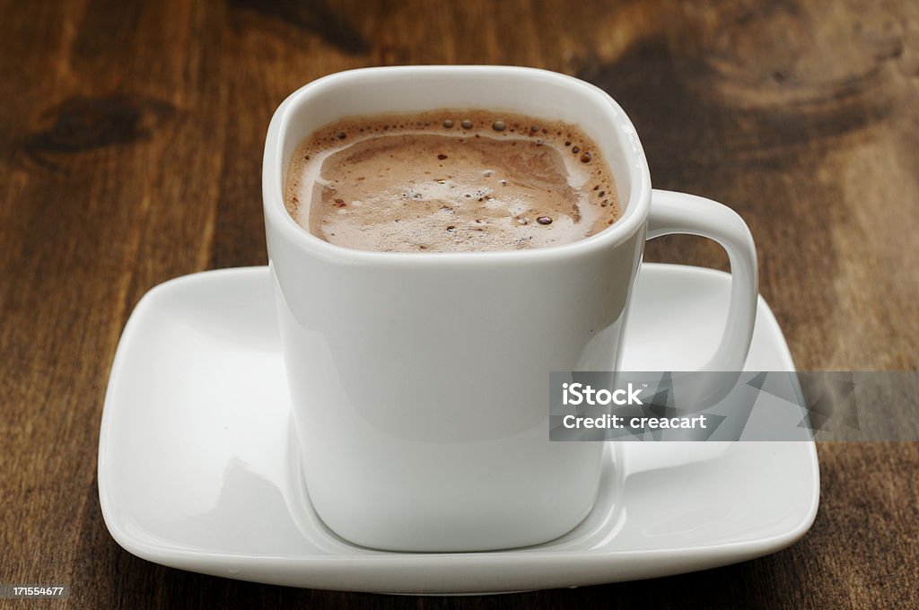 Tazza di cioccolata calda - Foto stock royalty-free di Cioccolata calda