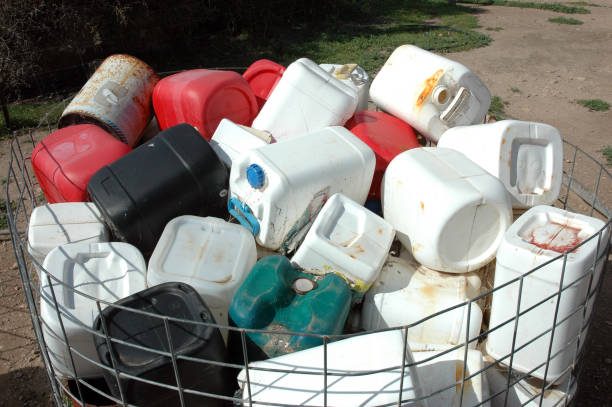 istock Industrial or farming chemical containers 171554743